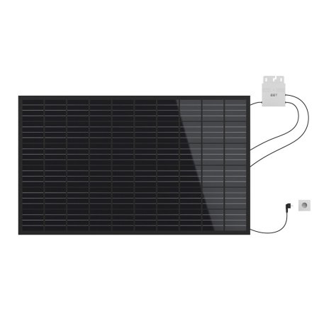 Pannello Fotovoltaico Plug and Play Naked