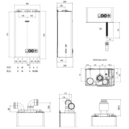 Caldaia a Condensazione 25KW RinNova Adaptive