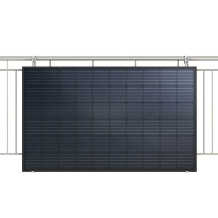Dettaglio pannello fotovoltaico da balcone Plug&Play