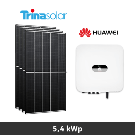 Impianto Fotovoltaico 5,4 KWp con Pannelli Trina Solar Vertex S e Inverter Huaweii SUN2000