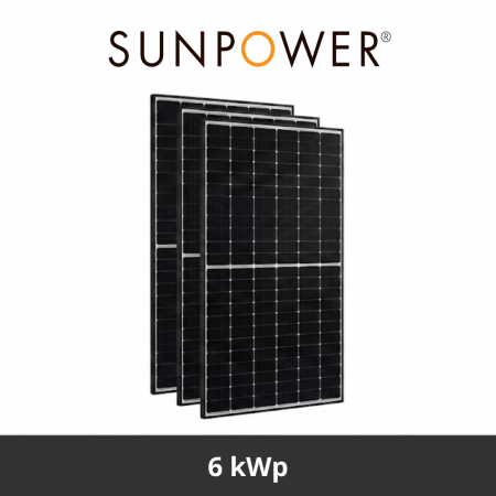 pannelli fotovoltaici sunpower 6 kWp